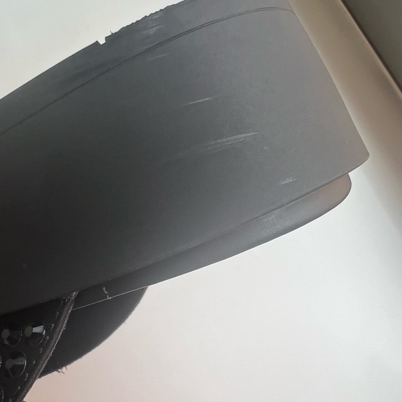 PRADA Satin Crystal Loafer Mules Size 41 - Picture 13 of 13